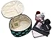 Makeup Train Case Cosmetic Bag Travel Storage Case Small Make up Bag X-183 (X-183-3)