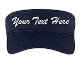 Custom Embroidered Unisex Sports Visor - Add Your