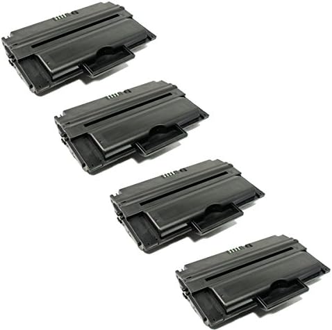 HQ Supplies Premium Compatible Replacements for 4 Dell 310-7945 (PF658, RF223) High Yield Black Toners, for Dell 1815 1815dn Printer