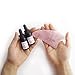 Odacité Gua Sha for Face Crystal Contour - Rose Quartz Face Roller & Facial Massager - Scraping Massage Tool Visibly Lifts & Revitalizes Skin - Reduce Puffiness, Wrinkles & Dark Under-Eye Circles