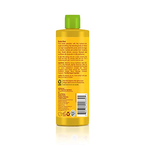 Alba Botanica Hawaiian Body Oil, Deep Moisturizing Kukui Nut, 8.5 Oz - Image 2