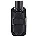 AIRSOFTPEAK Flashlight Pouch Holster Carry Case Holder with 360 Degrees Rotatable Belt Clip, Black