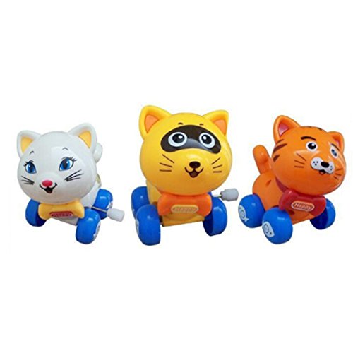 Yeefant Wind Up Toy, Funny Assorted Clockwork Baby Cute Animal Model party Toy Baby Filed Gift For Kids