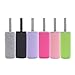 Neoprene Glass Water Bottle Sleeves Holders With Carry Straps - 6 Pack Multi-Color - 16-18oz Bottle Size - Quality Rubber Insulation for Colder Or Hot