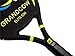 GRANDCOW Beach Tennis Paddle Racket Carbon Fiber with EVA Memory Foam Core Tennis Padel (Black)