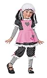 California Costumes Rag Dolly Toddler Costume, 3-4