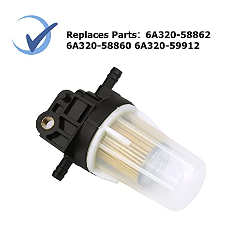 Fuel Filter Assembly Compatible With Kubota B & L Series B2320 B2410
