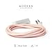 360 Electrical 360440 Habitat Braided Extension Cord, 15 ft. - Rose Gold