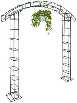 Amazon ガーデンアーチソレイユ1型 バラアーチ ローズガーデン フェンス 垣
