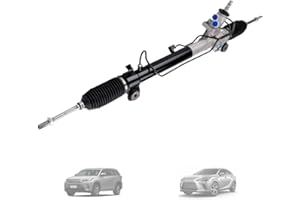 LONGKEES Power Steering Rack and Pinion Assembly Compatible with RX330 2004–2006, RX350 2007–2009, Highlander 2001–2007 – Replace OE# 26-2617, 262617, 4420048090