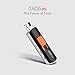 Lighter, Tacklife ELY03 Electric Arc Lighter, USB Rechargeable Electric Lighter with Li-Ion Battery 300 Times Spark for Per Charge, Windproof Pocket & Candle Lighter for Indoor and Outdoor