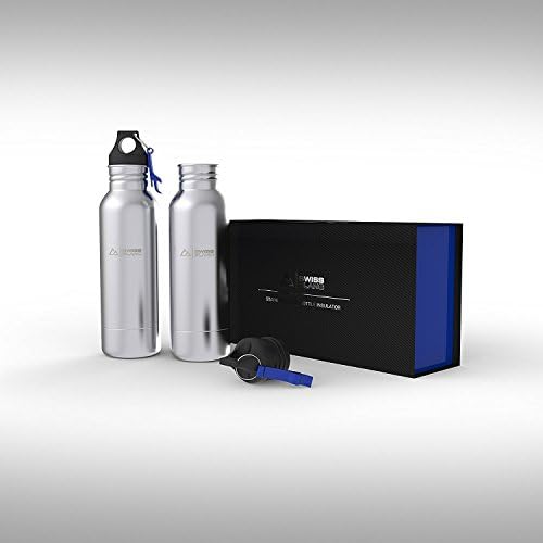 Swiss Blanc Stainless Steel Bottle Insulator 2 Pack with 2 bottle openers and 2 BONUS 11-in-1 Multi Tools Gift Pack