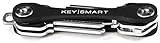 KeySmart Lite | Compact Key Holder and Keychain Organizer (2-8 Keys, Black)