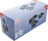 BGS 67150 Magnetic Shell Set 3 Shelves 150/210/310mm Tool Storage view 6