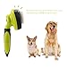 Pecute Self Cleaning Slicker Brush for Dogs Cats, Ultra Gentle Dog Brush for Shedding, Grooming, and Massage, Great for Short and Long-haired Dogs, Cats, Rabbits, and Pets