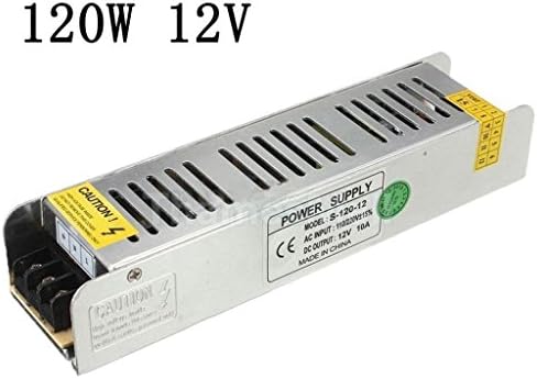 DC 12V Slim LED Driver Power Supply Transformer For LED Strip UK 60w - 360w (120W)