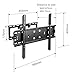 Sunydeal TV Wall Mount Bracket for most 26-65 Inch LED, LCD, OLED and Plasma Flat Screen TV, with Full Motion Swivel Articulating Dual Arms, up to VESA 400x400mm and 120 LBS with Tilting