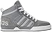 adidas NEO Men's Raleigh 9TIS Mid Basketball Shoe, Grey/Light Onix/Tech Grey, 11 M US