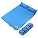 Camp Solutions 2 Person Self-Inflating Sleeping Pad with Pillow, Waterproof Lightweight Anti-Tear, for Outdoor Camping,Hiking,Backpacking,Travel