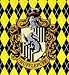 Nordic Souvenirs Harry Potter Style Banner - Hufflepuff Flag 43in x 16in Wall Scroll - Ready to Hang - Perfect Barware Man Cave Gift - Unique HP Collectible Accessories