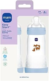 MAM Easy Start Anti-Colic Bottles 2 Pack 320ml Self Sterilising Teats 3 view 7