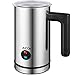 Aicok Milk Frother, Milk Steamer with New Foam Density Feature, Electric Milk Frother and Warmer for Latte, Cappuccino, Hot Chocolate (FDA Approved)