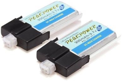 PeakPowe MCPX HCP100 V922 RC Helicopter Parts 300mAh 30C Battery