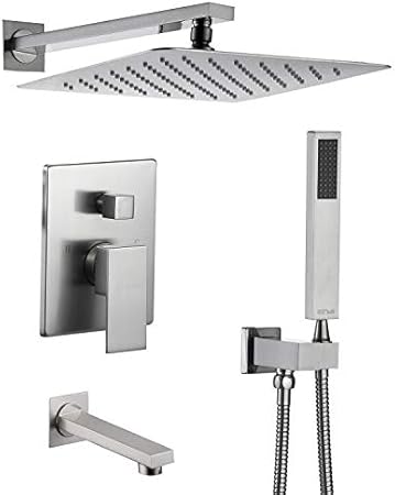 Esnbia Shower System With Tub Spout Shower Faucet Set With 10 Inch