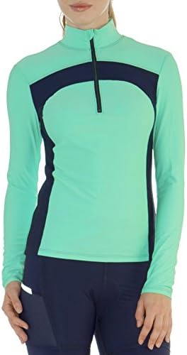 MooMotion Womens Pulse Long Sleeve Jersey Large Jade