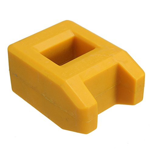 TOOGOO(R) Screwdriver Magnetizer Degaussing Demagnetizer Magnetic Practical Pick Up Tool Color:Yellow