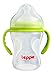 Feeding Bottle by Teppie - Temperature Sensitive for Child Safety - 8 oz - Great for Weaning Breastfeeding Babies or Baby Formula - Features Detachable Handle - Dishwasher & Freezer Safe