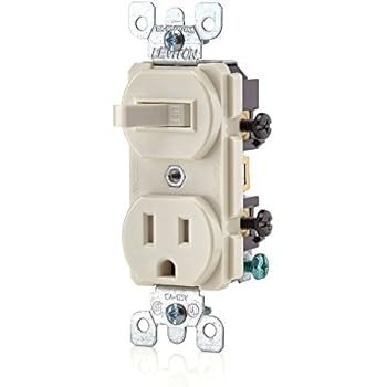 Single Pole Combination Switch Receptacle Diagram H1 Wiring