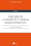 Image de Fonctions de la propriété et commun. Regards comparatistes