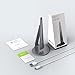 OxyLED T35 Dimmable LED Desk Lamp, Office Lamp with USB Charging Port, Eye-Caring Touch Control Modern Table Lamp, Portable Lamp for Power Bank Laptop Tablets Reading Working, 16 LED, Warm White