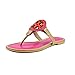 Tory Burch Miller Flip Flop Leather Thong Sandal LOGO