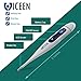 POPKA Basal Thermometer - Soft Tip Thermometer for Ovulation - High Accuracy 1/100th Degree Digital Medical Thermometer - Waterproof and Reliable Fertility Thermometer for Natural Family Planning