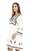 Riviera Sun Tunic Dresses for Women 21643-WHITE-1X