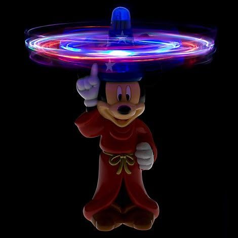 mickey mouse light up spinner