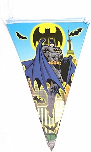 Brockhill Trading Batman Super Hero Bunting Banner 2.5 m Decoration