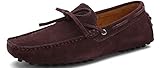 JINBEILE Men's Classic Slip-On Leather Loafer