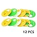 OTRMAX 12-Piece Plastic Bee Nest Door/Entrance Disc/Bee Hive Nuc Box Entrance Gate Beekeeping Tool (Random Color)