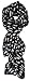 Modern Minute's Fashionable Feline Chiffon Feel Cat Scarf in Black