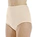 3-Pack Women's Beige Cotton Comfort Regular Absorbency Incontinence Panties Medium (Fits Hip 38-40
