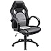 Furmax High Back Office Gaming Chair Computer Desk Chair,Ergonomic Adjustable Racing Chair,Task Swivel Executive Chair with Lumbar Support (Gray)