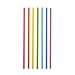 175 Count 7 3/4'' Stylish Single Color Paper Straws in Assorted Rainbow Colors of Special Curation, Best Suited for Parties, Events and Crafts (Solid Color)