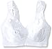 Playtex Women's Plus Size 18 Hour Original Comfort Strap Bra #4693, White, 40 D