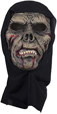 The Mask Biz Death Angel Head Mask Halloween - Latex - Azrael