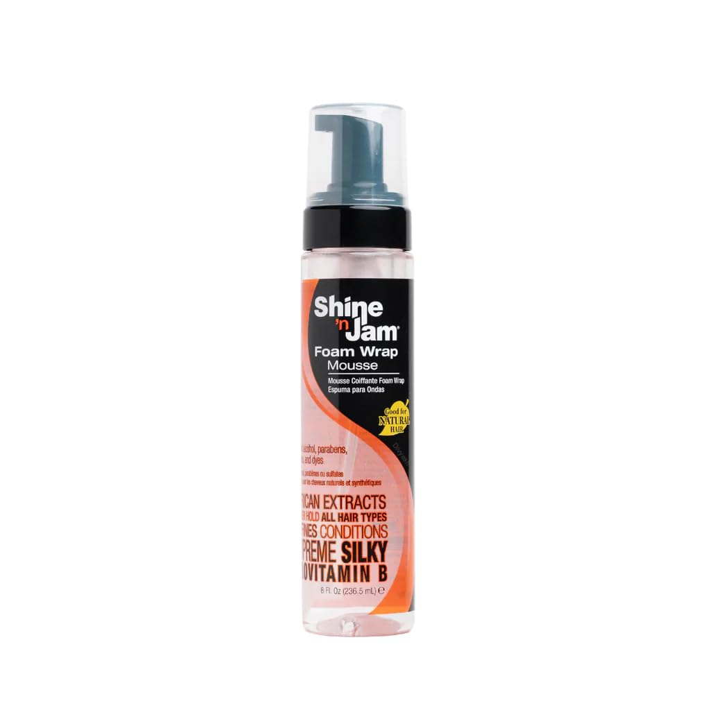SHINE 'N JAM/Supreme - Foam Wrap Mousse - 8oz