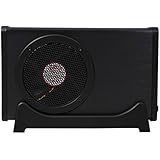 Hard Drive Enclosure 3.5 Inch SATA III to USB 3.0 or eSATA. Aluminum Body & LED Display to Monitor Temperature and HDD Working Speed. Adjustable Built-in Cooling Fan Speed by Temperature.