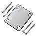 1pc Neck Plate with Crews Chrome for Fender Replacement Electric Guitar Part